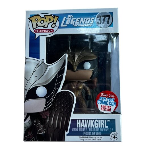 Hawkgirl 377 Funko POP Legends of Tomorrow 2016 NY Comic Con Limited Edition - Picture 1 of 6